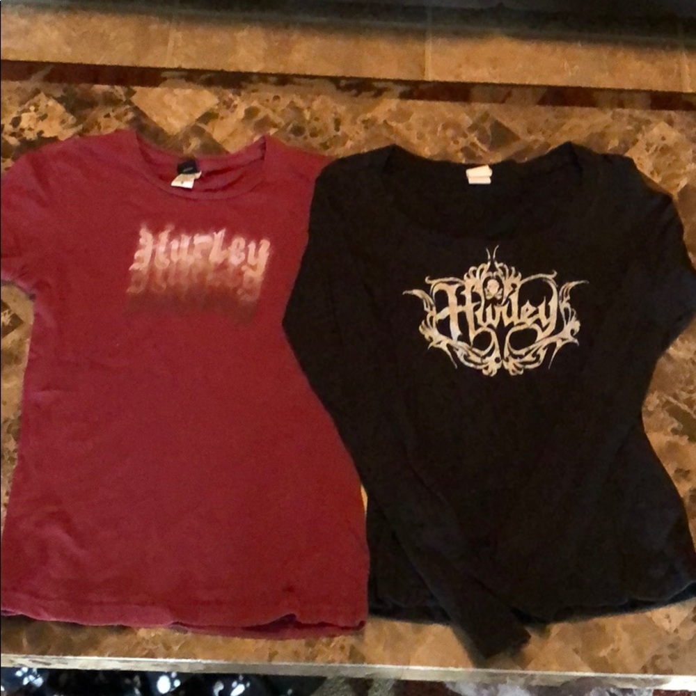 Hurley Bundle of 2 Size S Shirts
